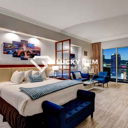 Lucky Gem Penthouse & Luxury Suites At Signature Resort, Balcony Strip View 3505 Лас-Вегас Экстерьер фото