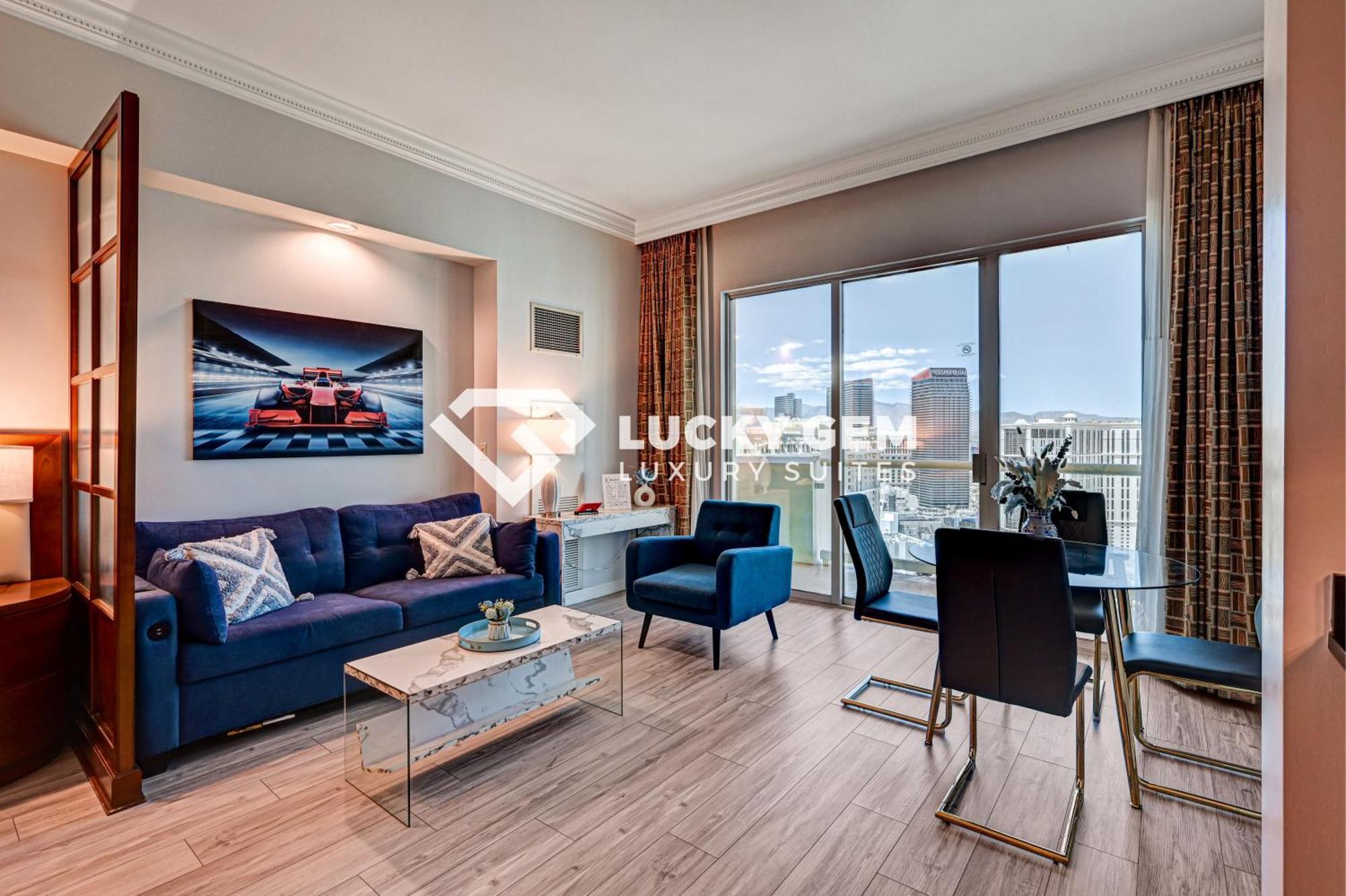 Lucky Gem Penthouse & Luxury Suites At Signature Resort, Balcony Strip View 3505 Лас-Вегас Экстерьер фото