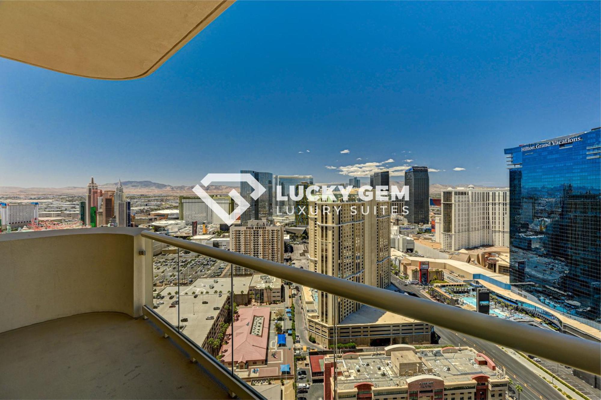 Lucky Gem Penthouse & Luxury Suites At Signature Resort, Balcony Strip View 3505 Лас-Вегас Экстерьер фото