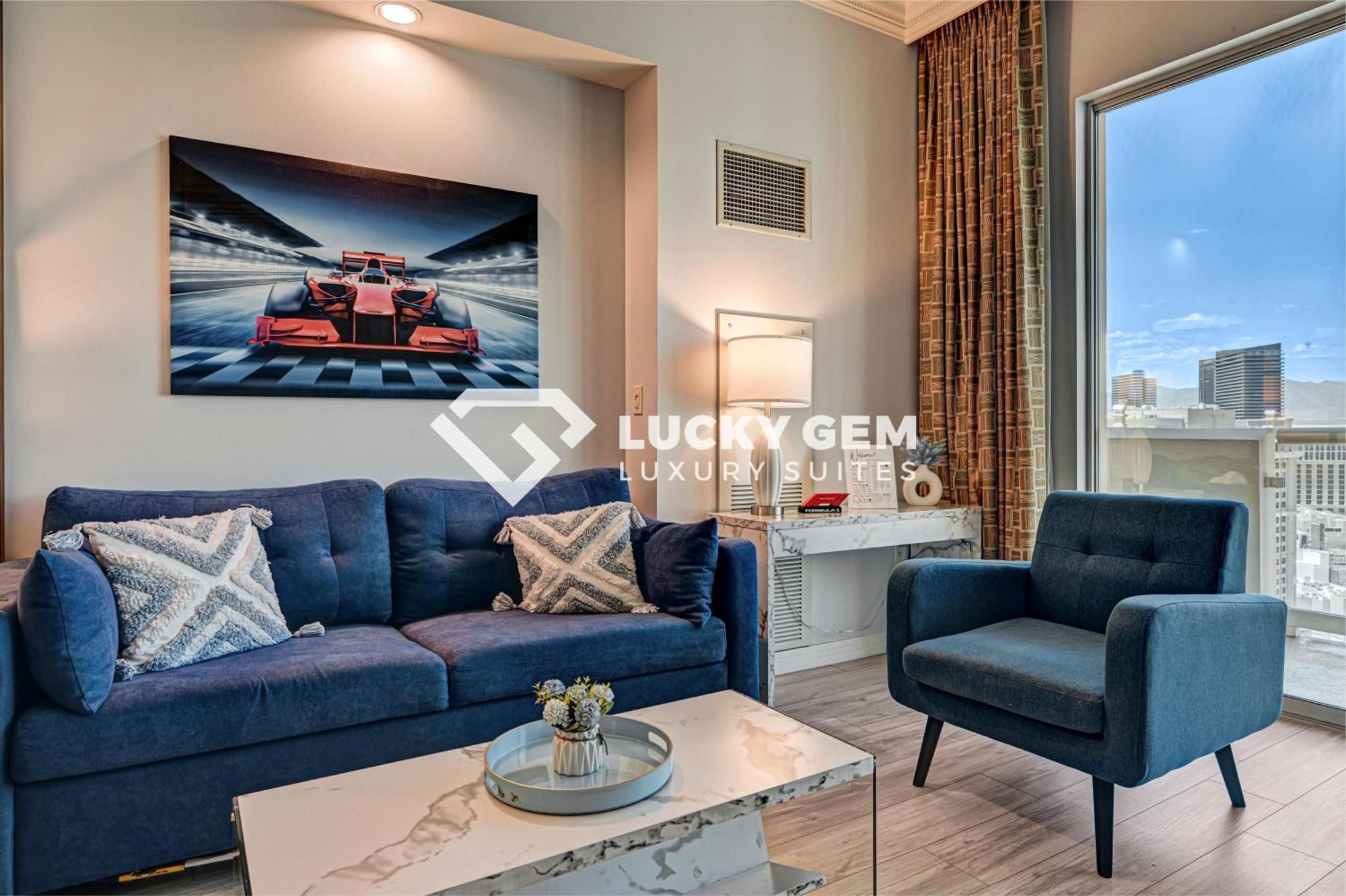 Lucky Gem Penthouse & Luxury Suites At Signature Resort, Balcony Strip View 3505 Лас-Вегас Экстерьер фото